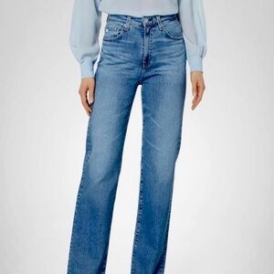 NWT AG Adriano Goldschmied Womens Alexxis Vintage High Rise Straight Jean (31)